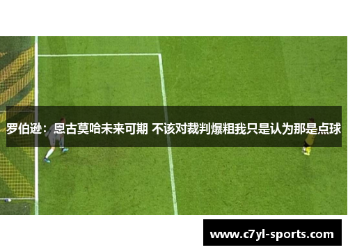 罗伯逊：恩古莫哈未来可期 不该对裁判爆粗我只是认为那是点球